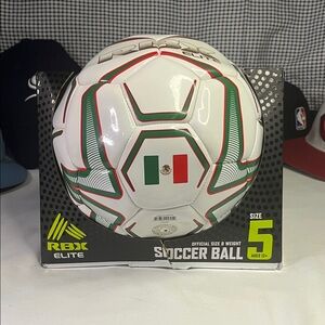 RBX Elite Soccer Ball with Mexico Flag Design